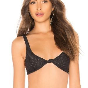 Mesh Tan Acacia Swimwear bikini top